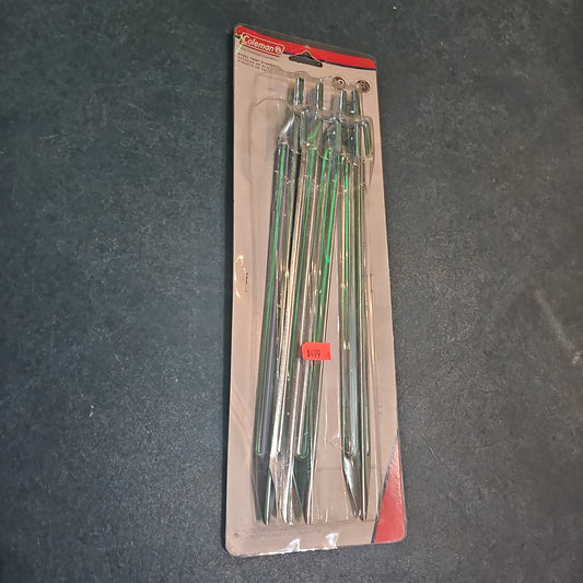 Coleman 12-Inch Metal Tent Stakes (4-Pack)