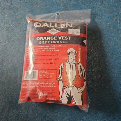 Allen Orange Vest Adult