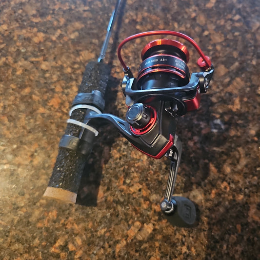 Clam Katana 30" Noodle Ice Rod/Reel Combo