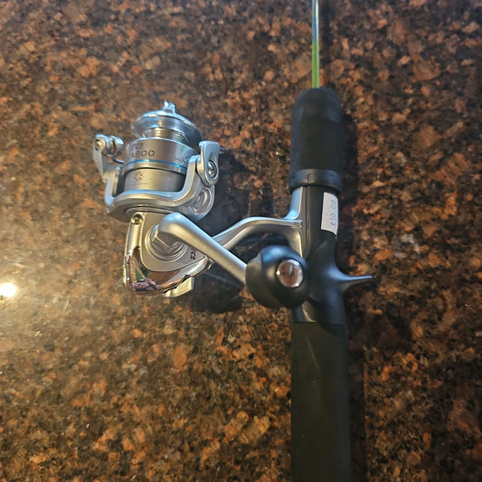 Shakespeare/Tica Ice Rod/Reel Combo