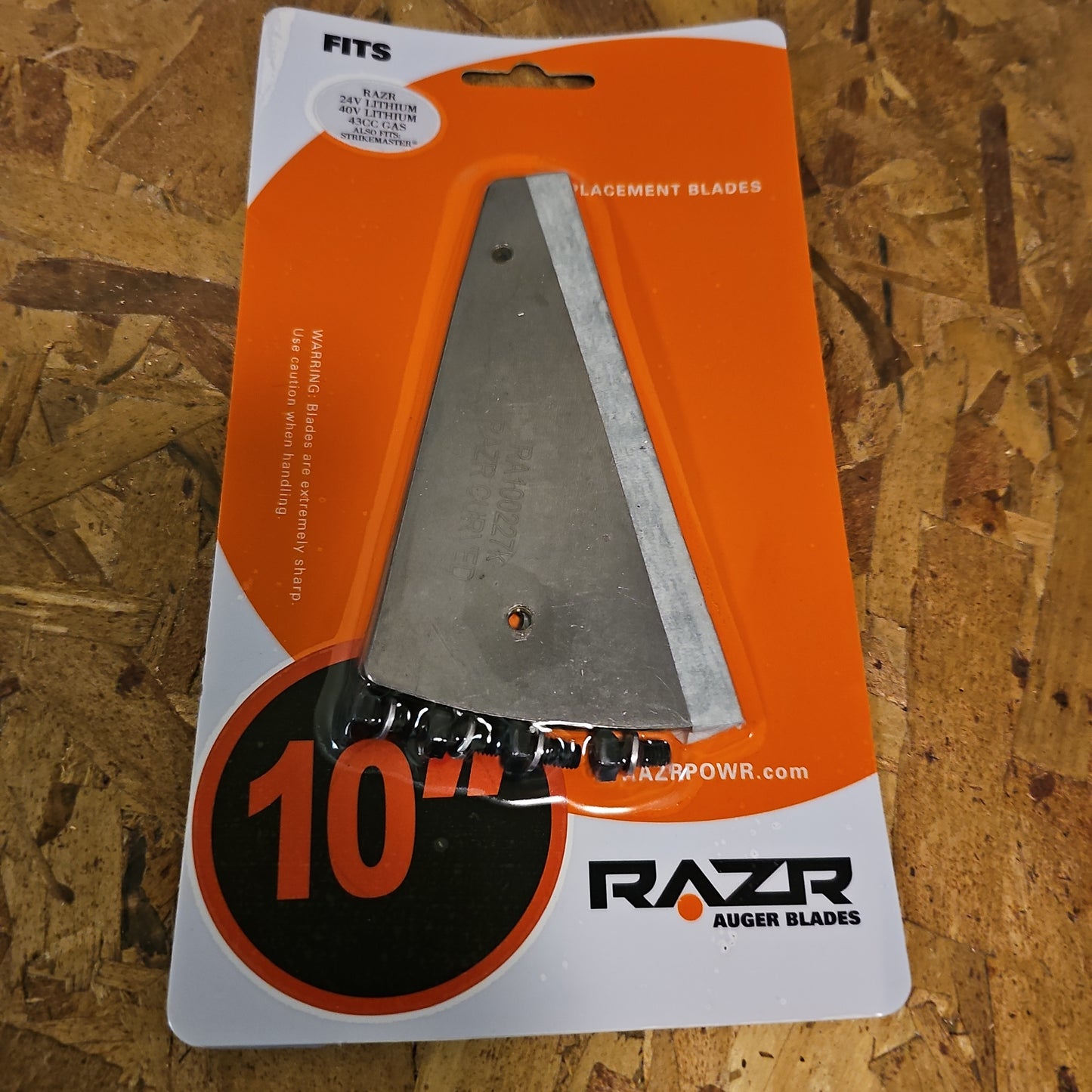 Razr Auger Blades 10"