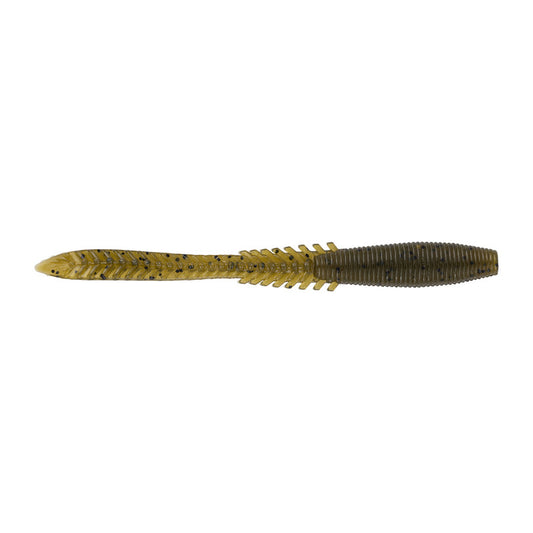 Northland Tackle Eye Candy Jiggin Leech- Green Pumpkin