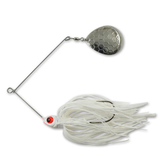 Northland Reed-Runner Spinnerbait 1/4oz. #3 Hook Wht Shad