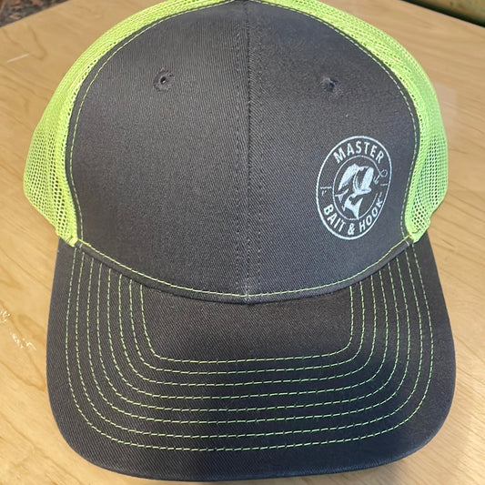 MBH Gray/Green Baseball Hat w/Logo