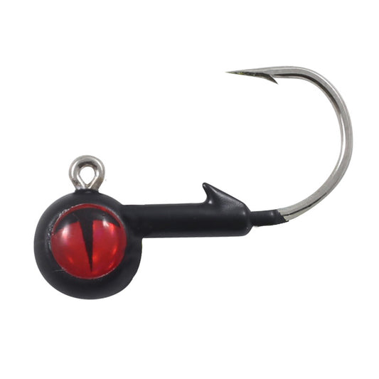 Northland Tungsten Short Shank Jig 1/16oz. Black