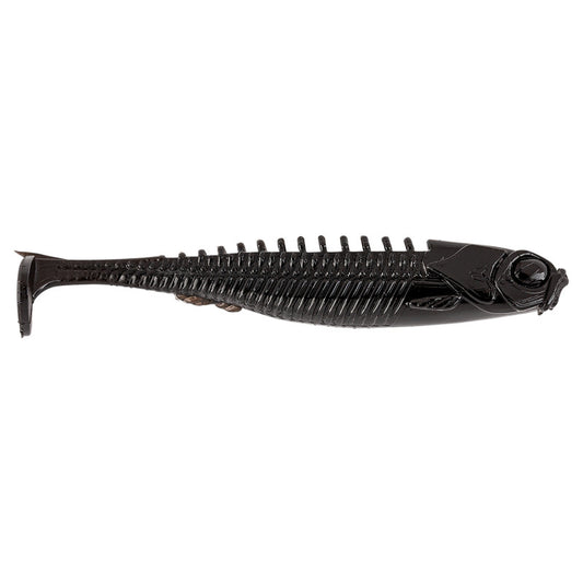 Northland Tackle Eye Candy Paddle Shad- Black 4”