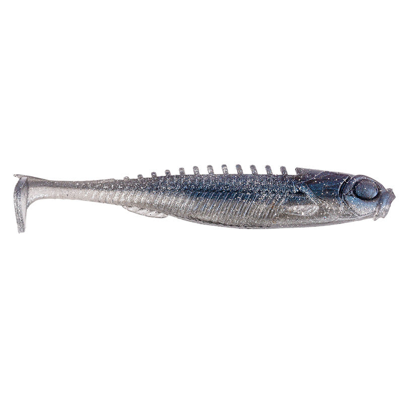 Northland Tackle Eye Candy Paddle Shad- Blue Black Shad 4”