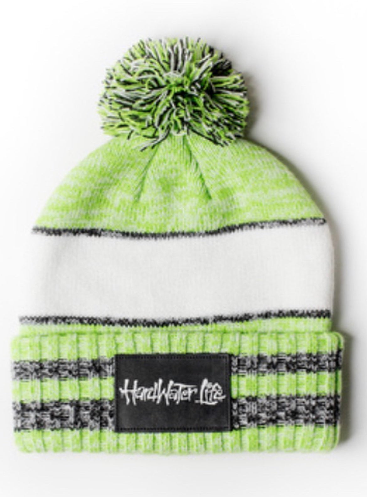 Hardwater Life Green Pom Hat