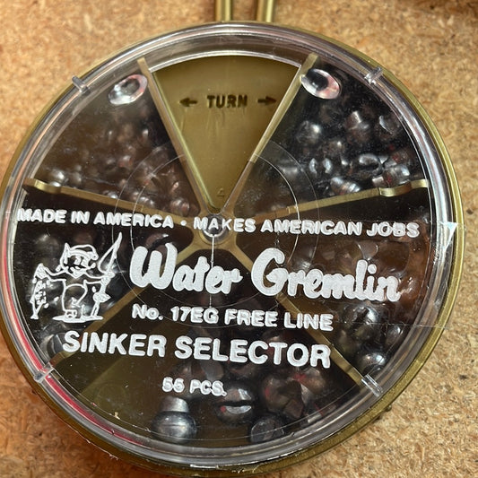 Water Gremlin Sinker Selector 55pc.