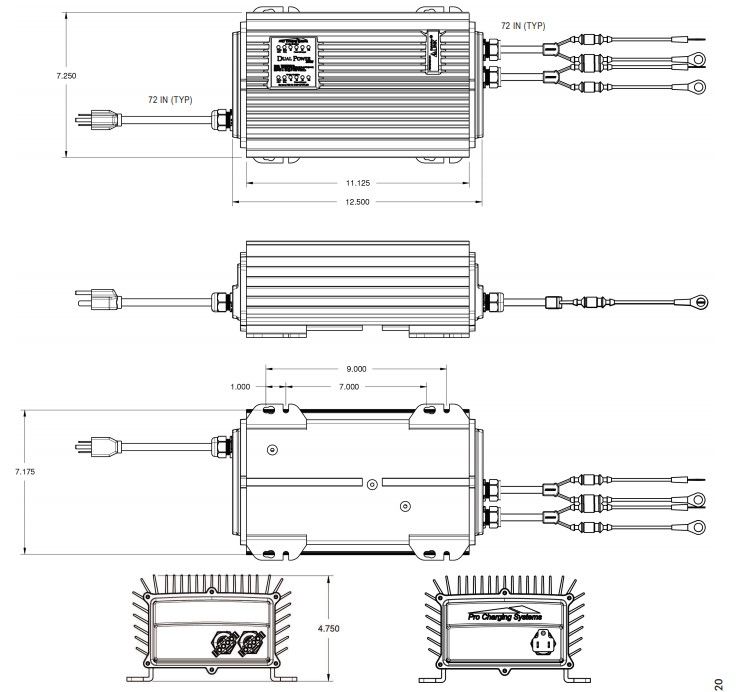 Dual Pro DP36/12 Battery Charger