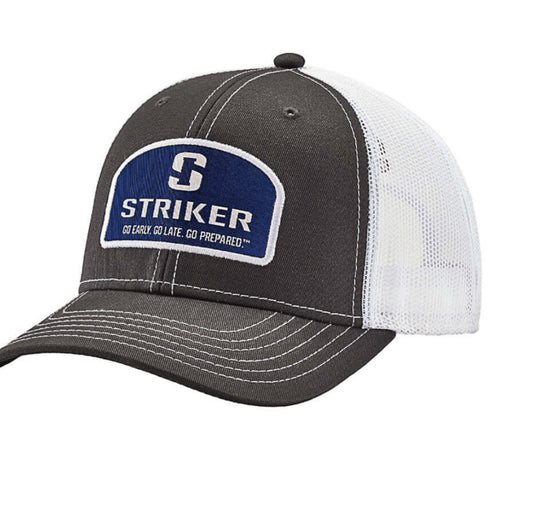 Striker Logo Patch Trucker Cap- Navy