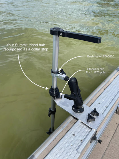 Arclab Boat Mount Adapter Kit for Summit Pole – MasterB&H