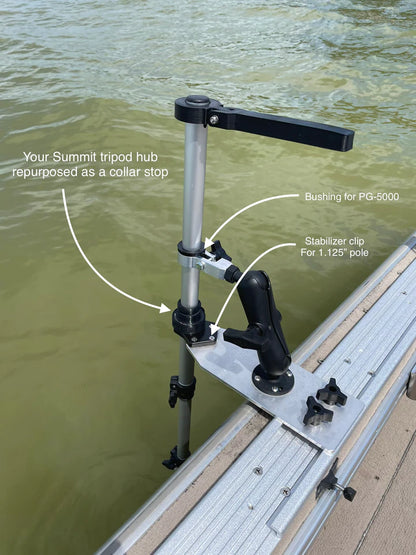 Arclab Boat Mount Adapter Kit for Summit Pole