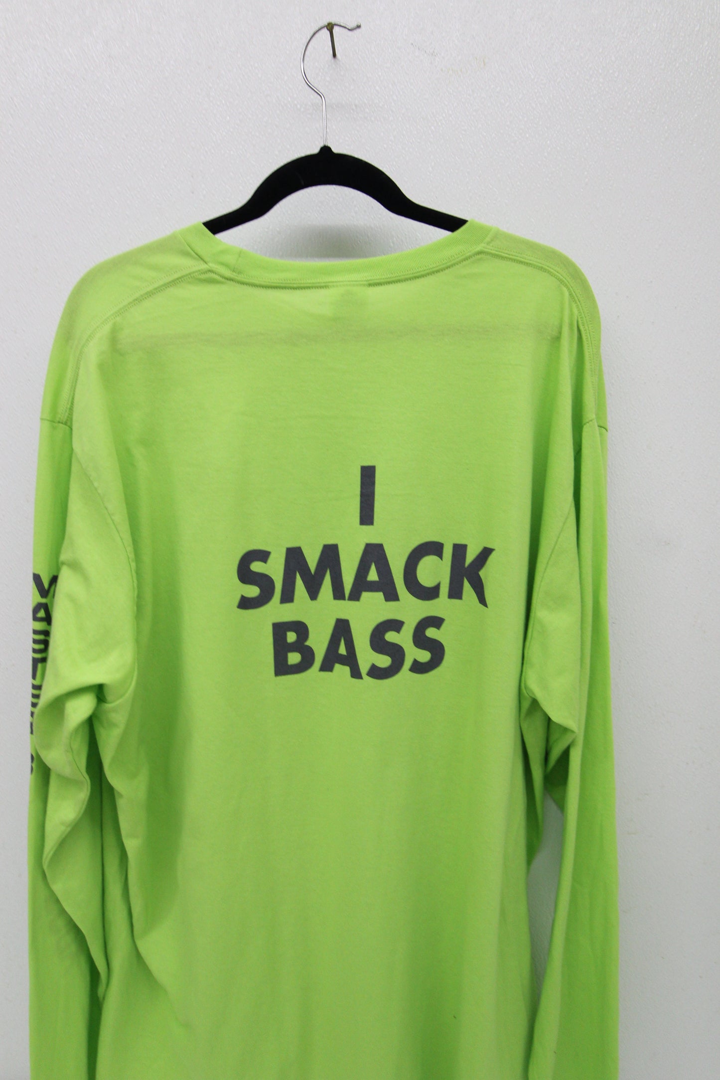 MBH Adult Long Sleeve Logo Shirt ‘I Smack Bass’ Sz S