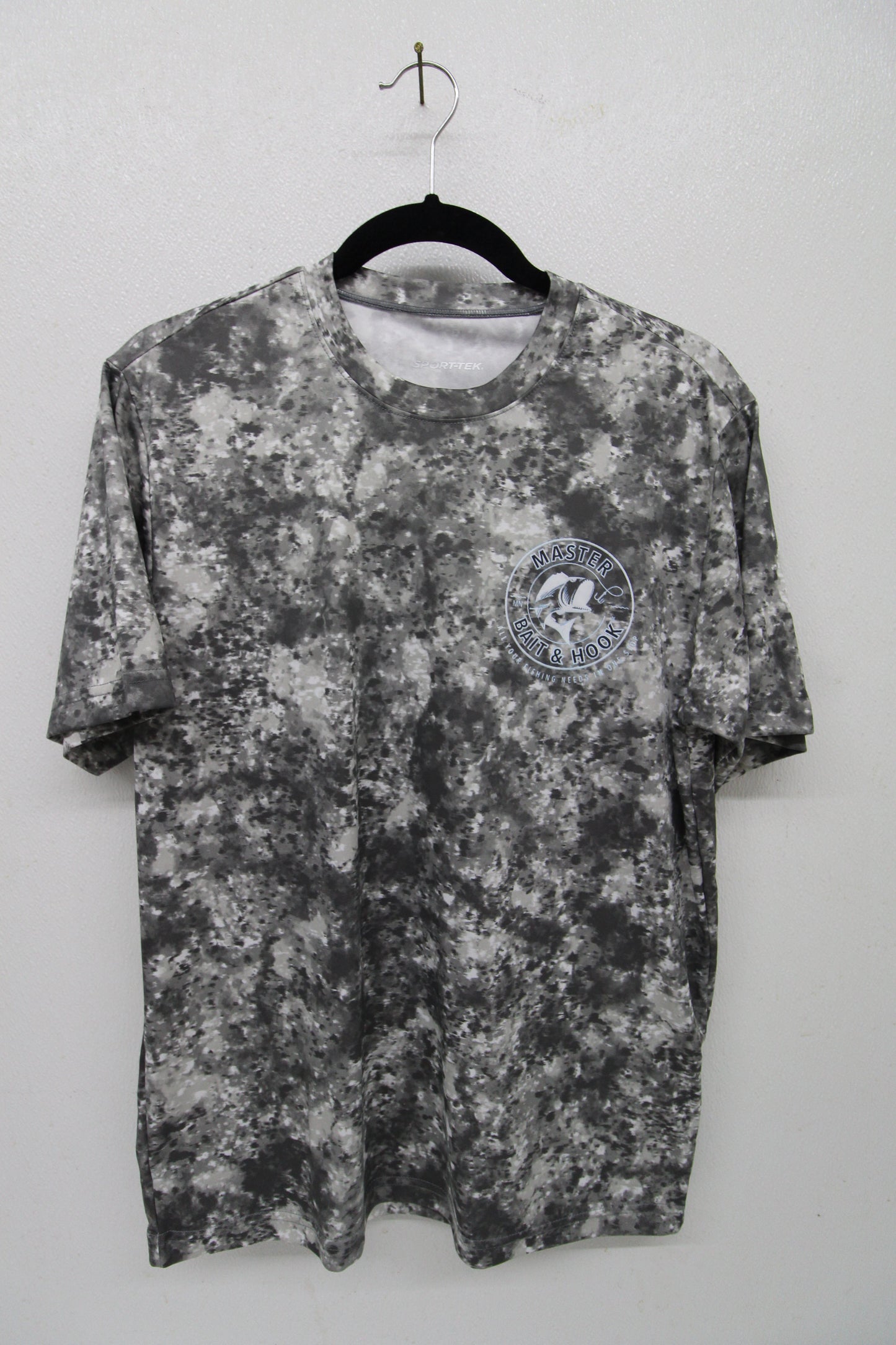 MBH Gray Camo UV Sun Shirt Sz M