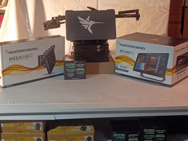 Humminbird 12" XPLORE Mega Live Bundle