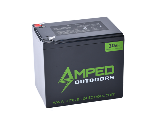 Amped 30Ah  Lithium Battery
