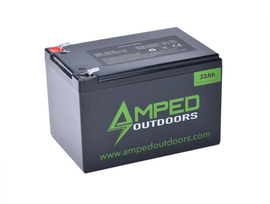 Amped Outdoors 32Ah  Lithium Battery
