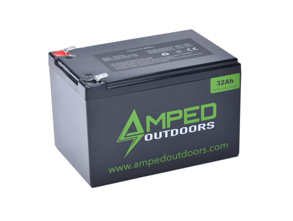 Amped Outdoors 32Ah  Lithium Battery