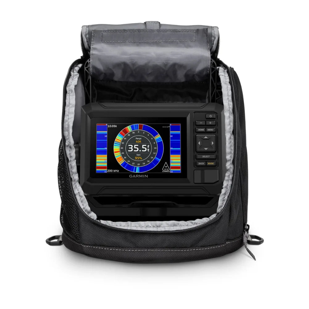 Garmin Echomap UHD2 53CV Ice Fishing Bundle