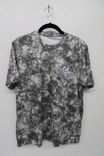 Master Bait and Hook Mens Grey Camo T-Shirt