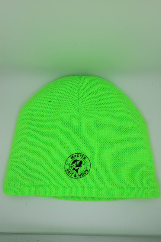 Master Bait and Hook Lime Green Beanie