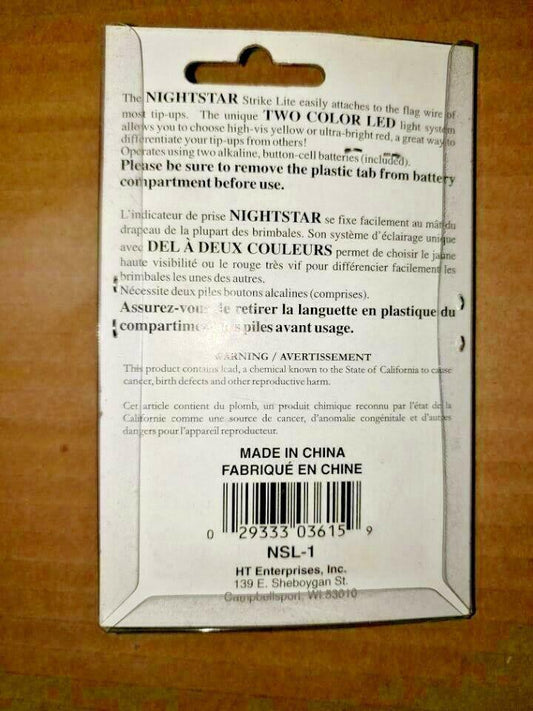 HT NSL-1 Nightstar Tip-Up Light with Dual Light System