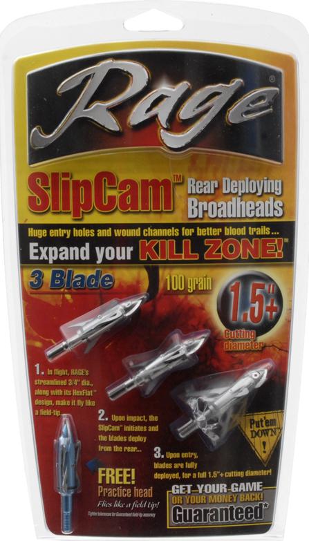 Field Logic 30000/52 Rage 3-Blade Broadhead