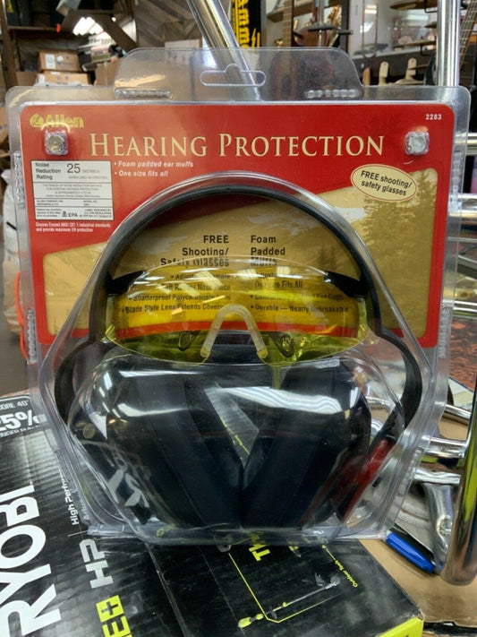 Allen Company Shooting Muff & Safety Glasses Combo