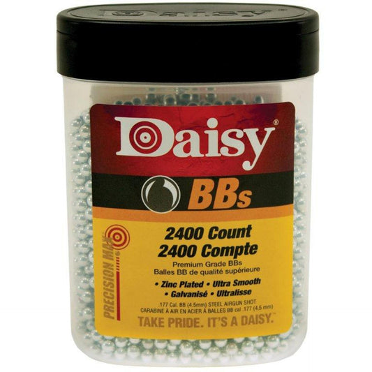 Daisy Precision Max 0.177 Caliber 2 400 Count BB Zinc Plated Steel Ammunition